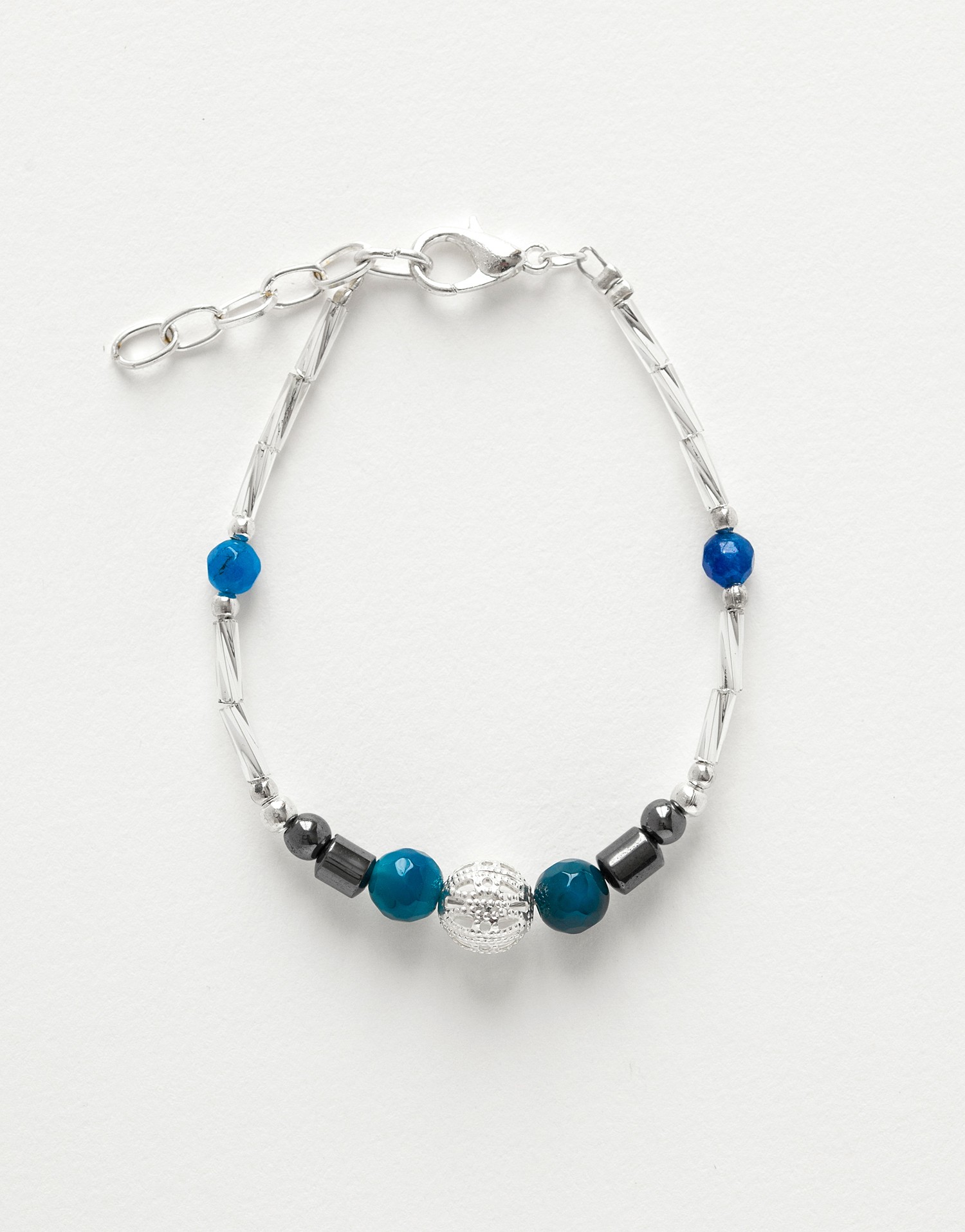 Bracelet Calliope Thalia Agate bleue