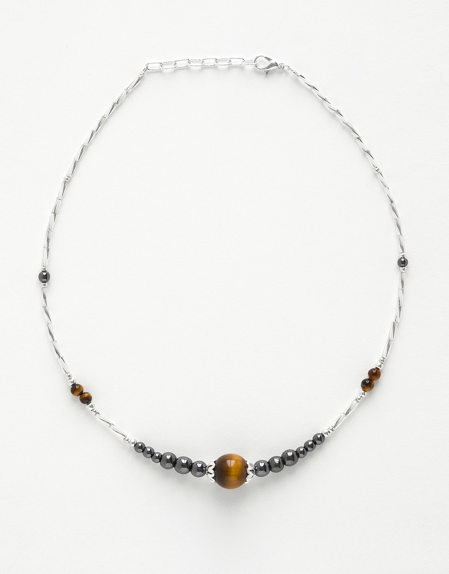 Collier Thalia Oeil-de-tigre