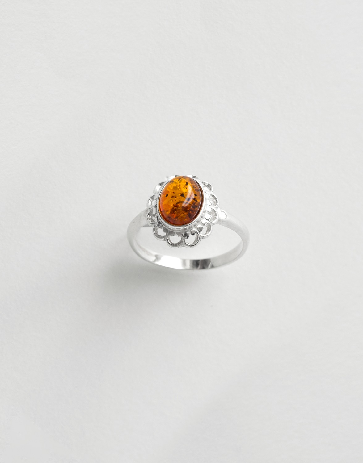 Bague Polymnie Ambre