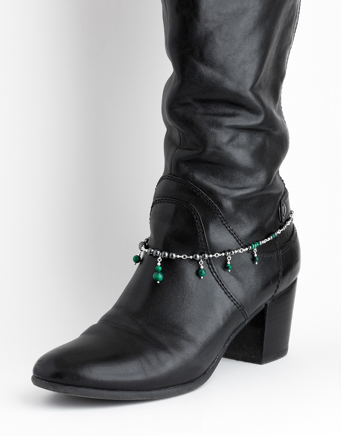 Bracelet de bottes Uranis Malachite