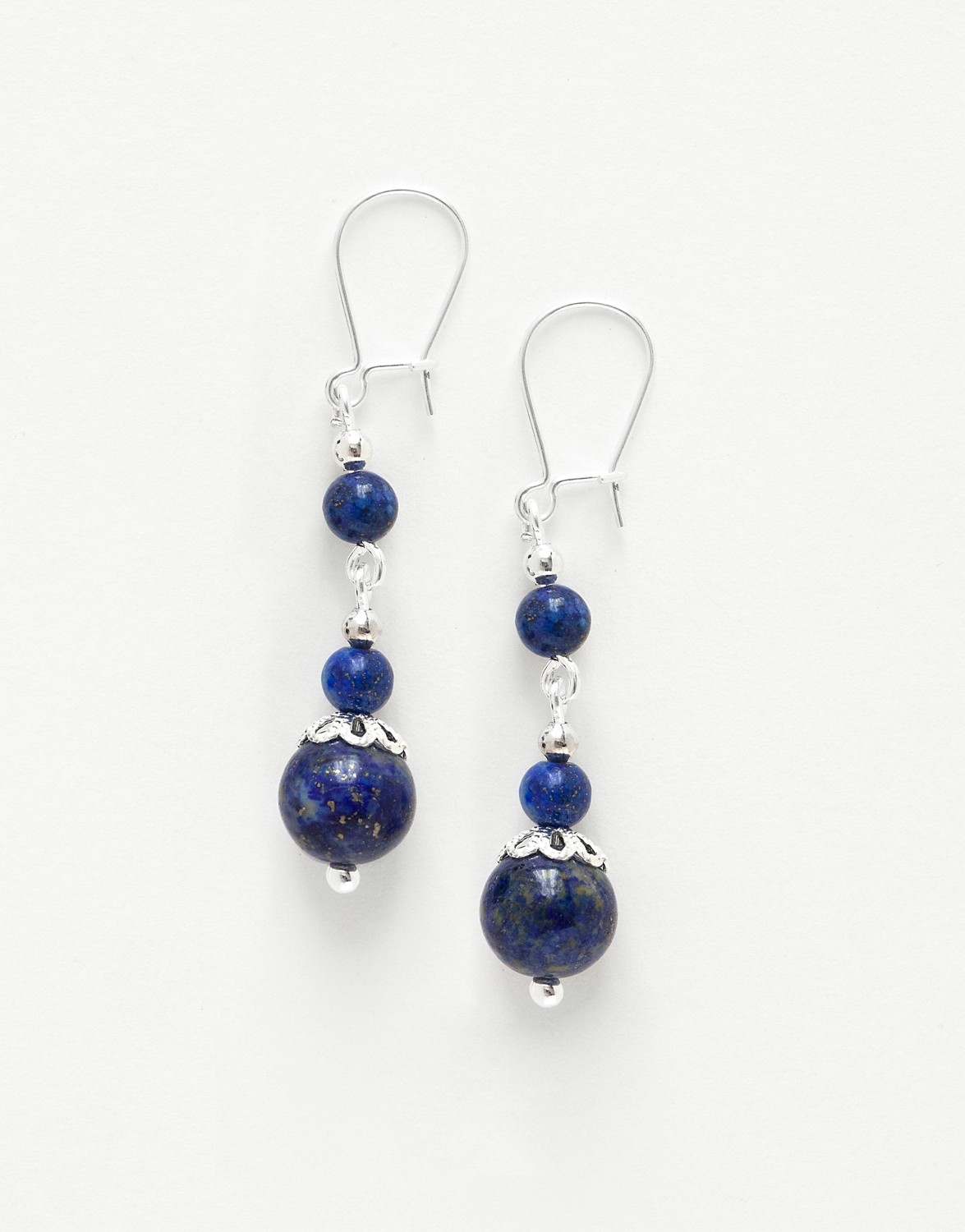 Boucles d oreilles Thalia Lapis-Lazuli