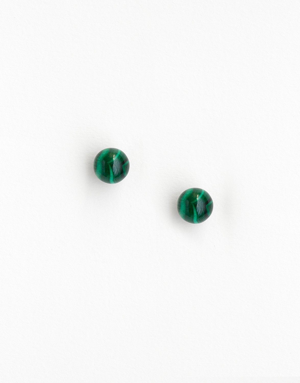 Boucles d'oreilles Uranis Malachite