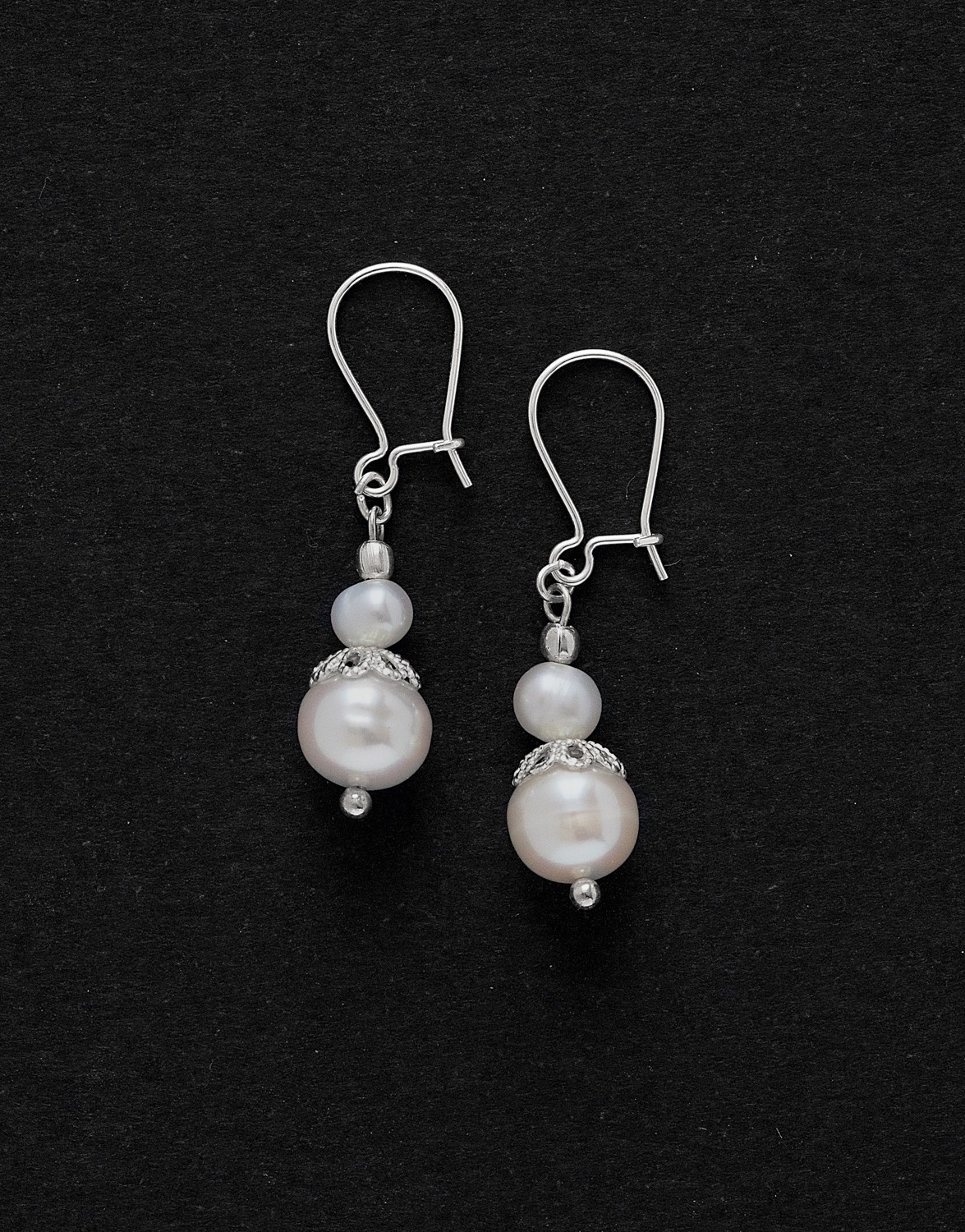 Boucles d ' oreilles Calliope Thalia Perle