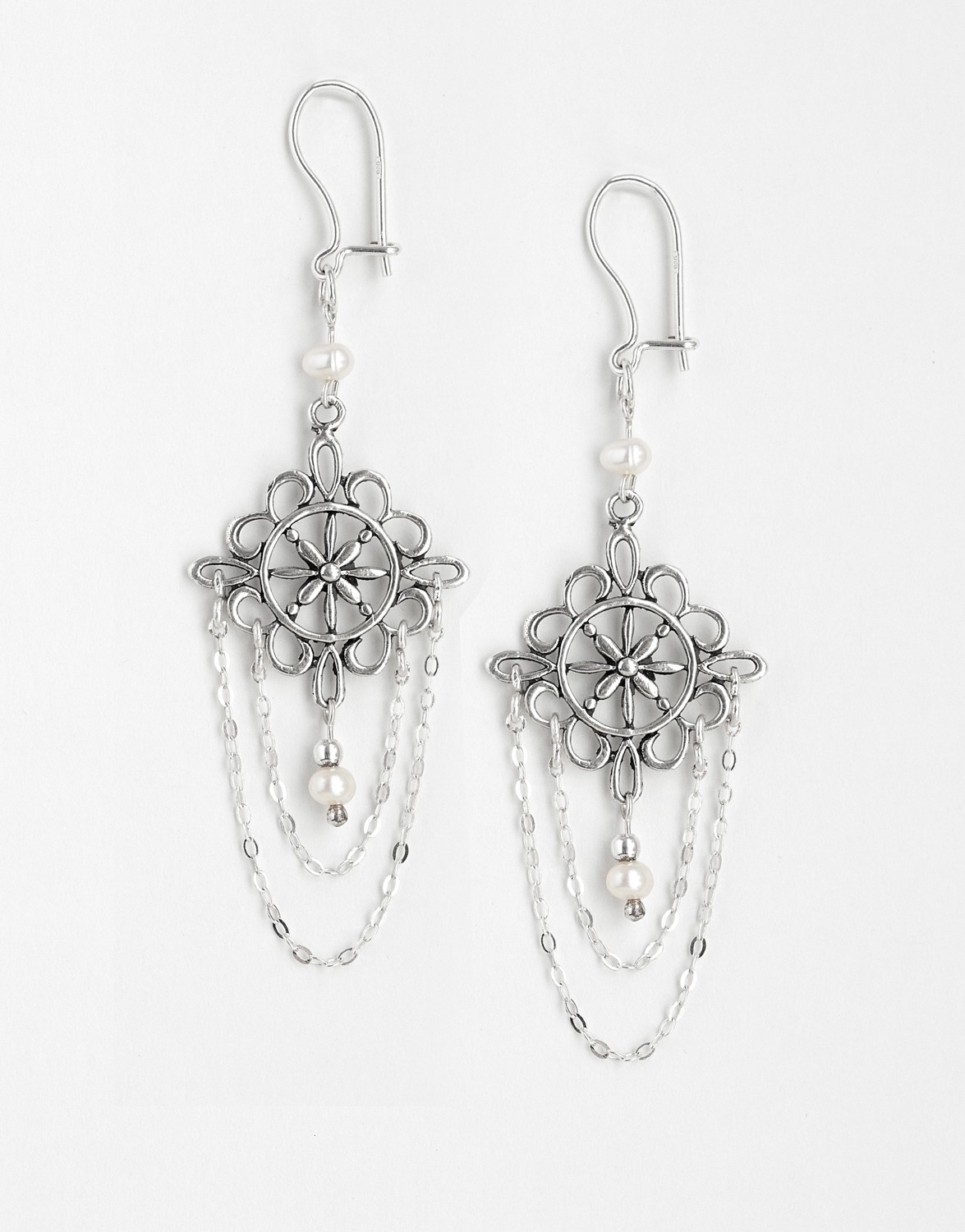 Boucles d'oreilles Perle Uranis