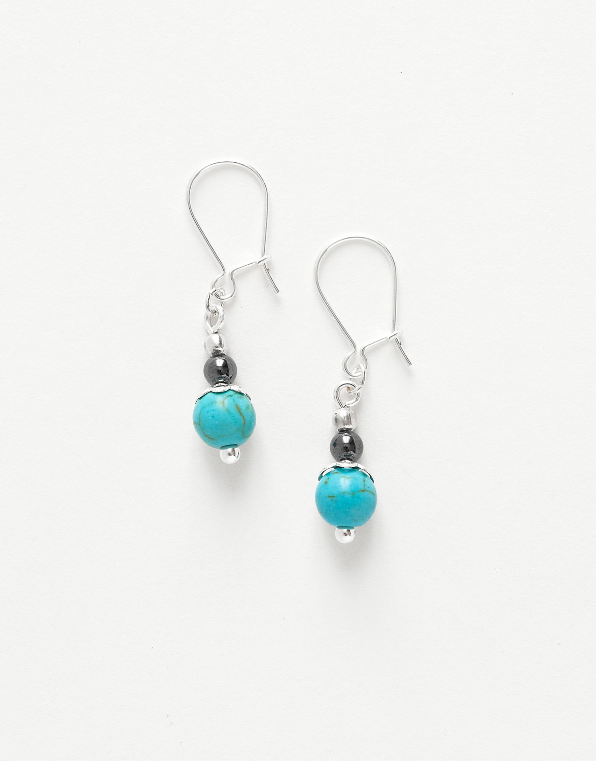 Boucles d oreilles Calliope Thalia Turquoise 