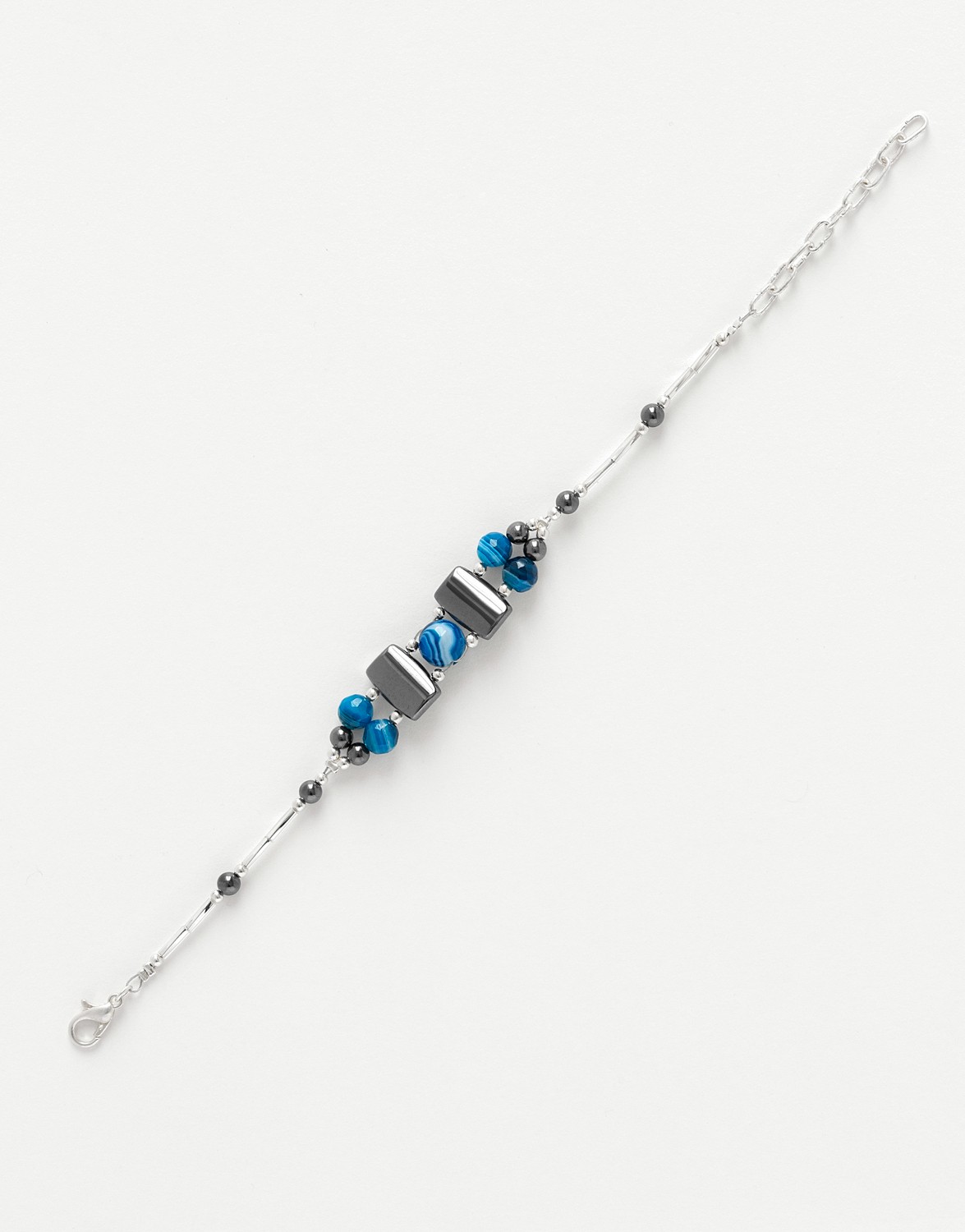 Bracelet Agate bleue Calliope Thalia