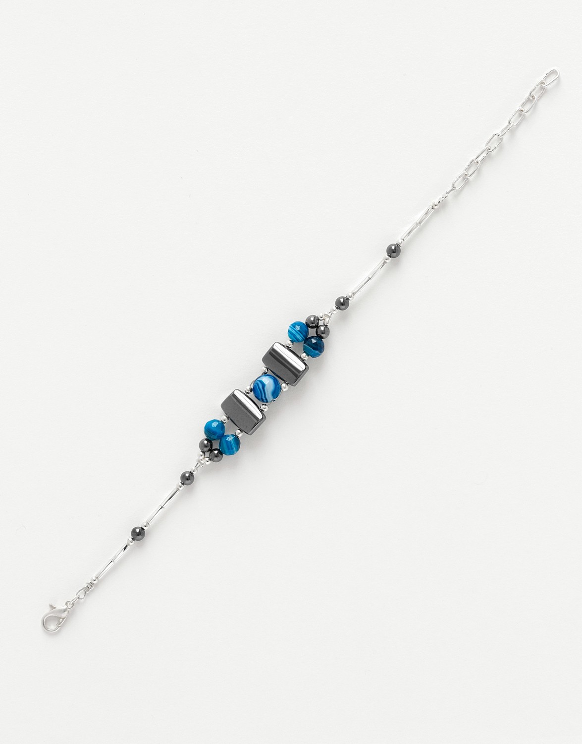 Bracelet Agate bleue Calliope Thalia