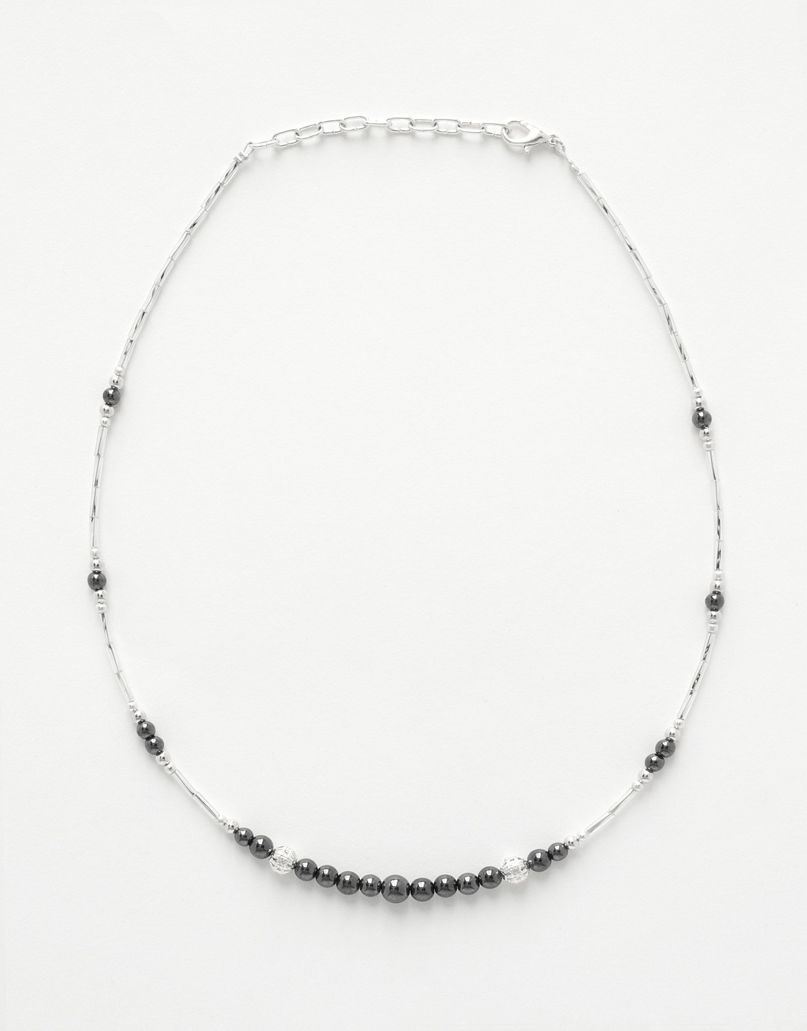 Collier Thalia Hématite