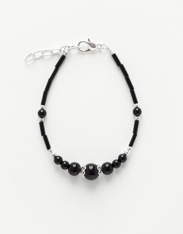 Bracelet Calliope Thalia Onyx noir