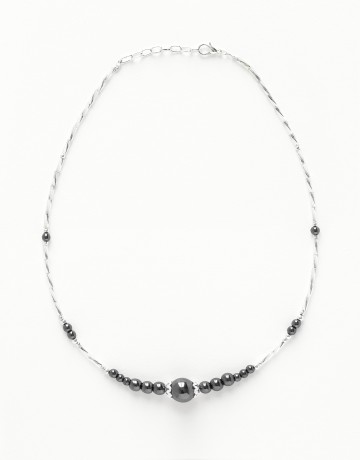 Collier Thalia Hématite