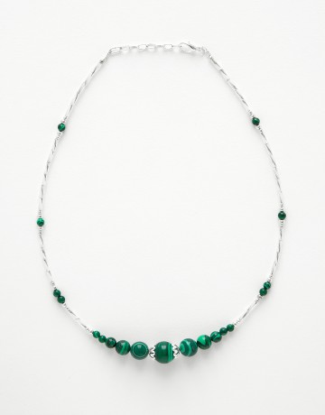 Collier Thalia Malachite