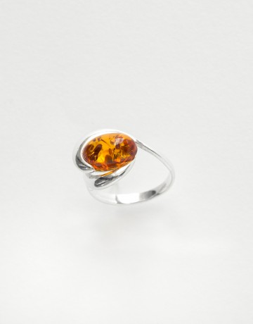 Bague Polymnie Ambre