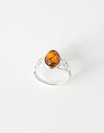 Bague Polymnie Ambre