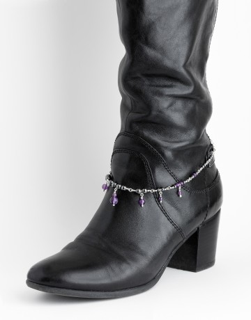 Bracelet de bottes Uranis Améthyste