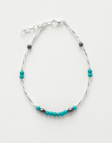 Bracelet de cheville Calliope Thalia Turquoise