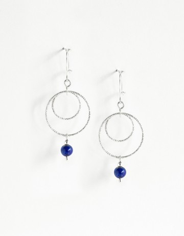 Boucles d'oreilles Uranis Lapis-Lazuli