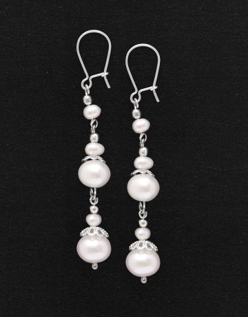 Boucles d oreilles Thalia Perle