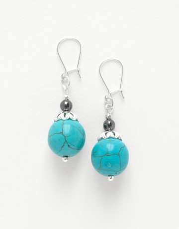 Boucle d'oreilles Calliope Thalia Turquoise