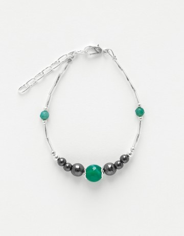 Bracelet Calliope Thalia Agate green