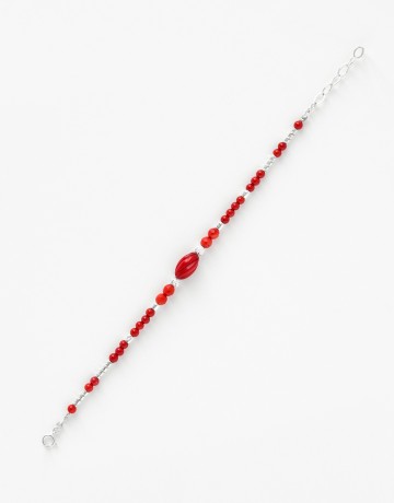 Bracelet Uranis Corail Rouge