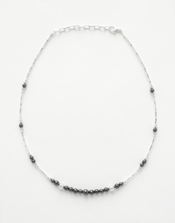 Collier Thalia Hématite