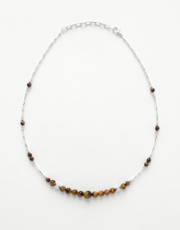 Collier Thalia Oeil-de-tigre