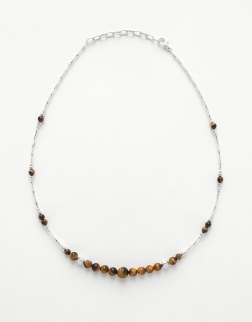 Collier Thalia Oeil-de-tigre