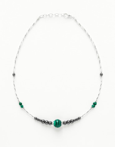 Collier Thalia Malachite