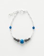 Bracelet Calliope Thalia Agate bleue