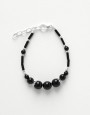 Bracelet Calliope Thalia Onyx noir