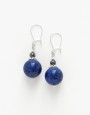 Boucles d ' oreilles Calliope Thalia Lapis-Lazuli