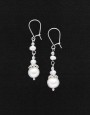 Boucles d oreilles Thalia Perle