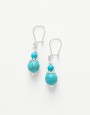 Boucles d oreilles Thalia Turquoise