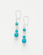 Boucles d oreilles Thalia Turquoise