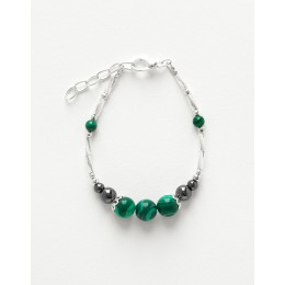 Bracelet Calliope Thalia Malachite