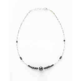 Collier Thalia Hématite