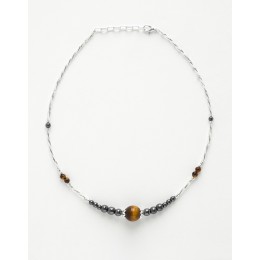 Collier Thalia Oeil-de-tigre