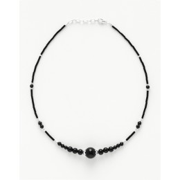 Collier Thalia Onyx noir