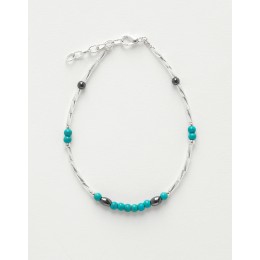 Bracelet de cheville Calliope Thalia Turquoise