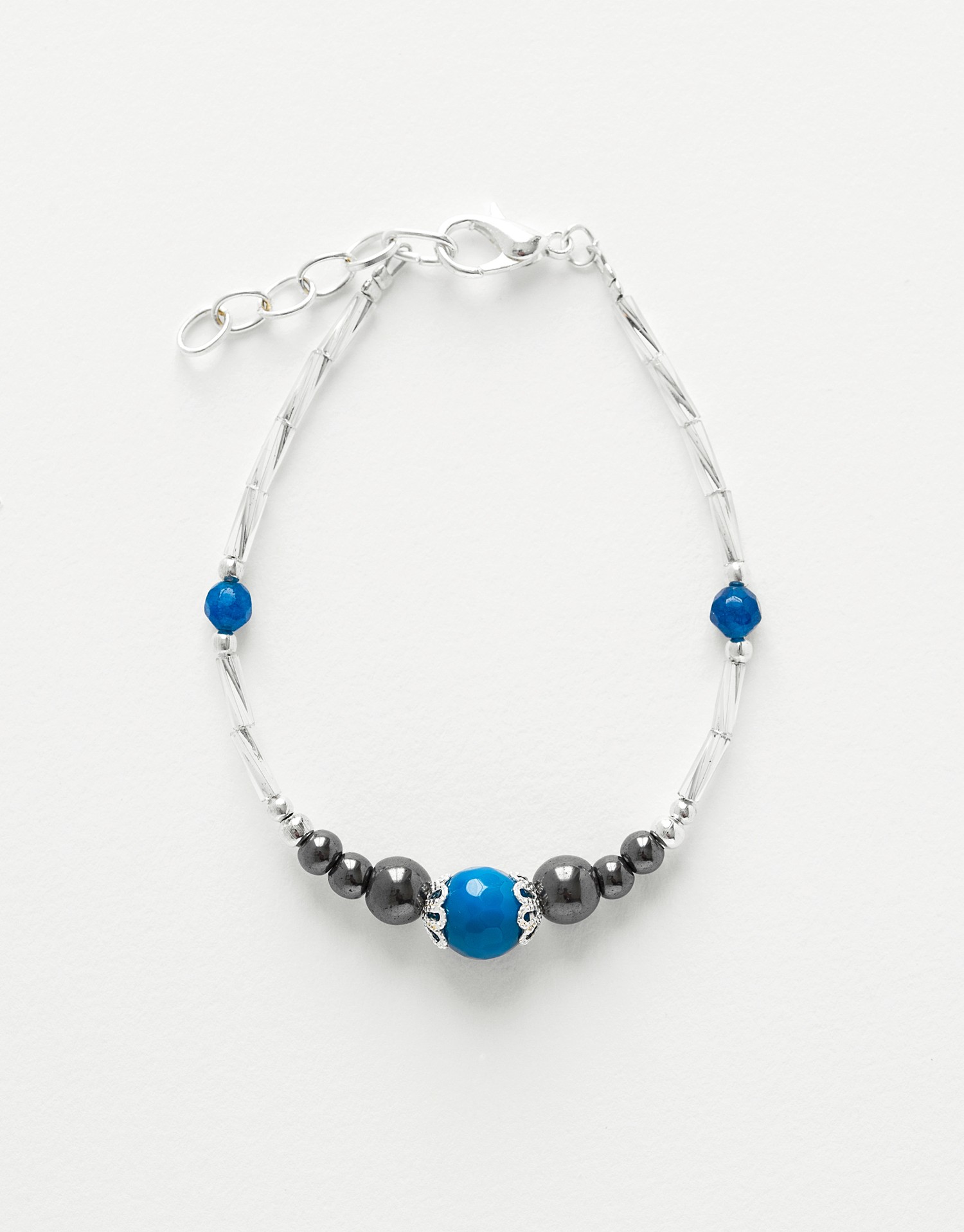 Bracelet Calliope Thalia blue Agate