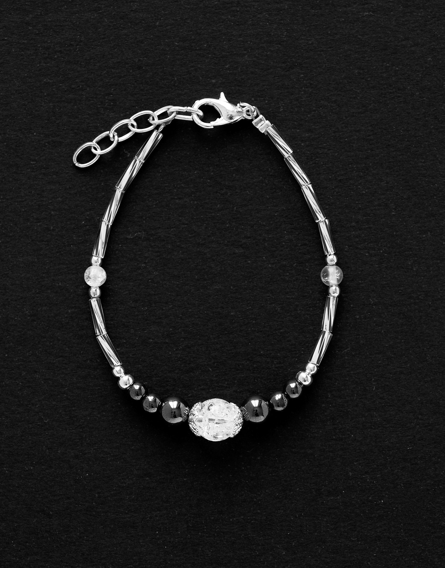 Bracelet Calliope Thalia Rock crystal