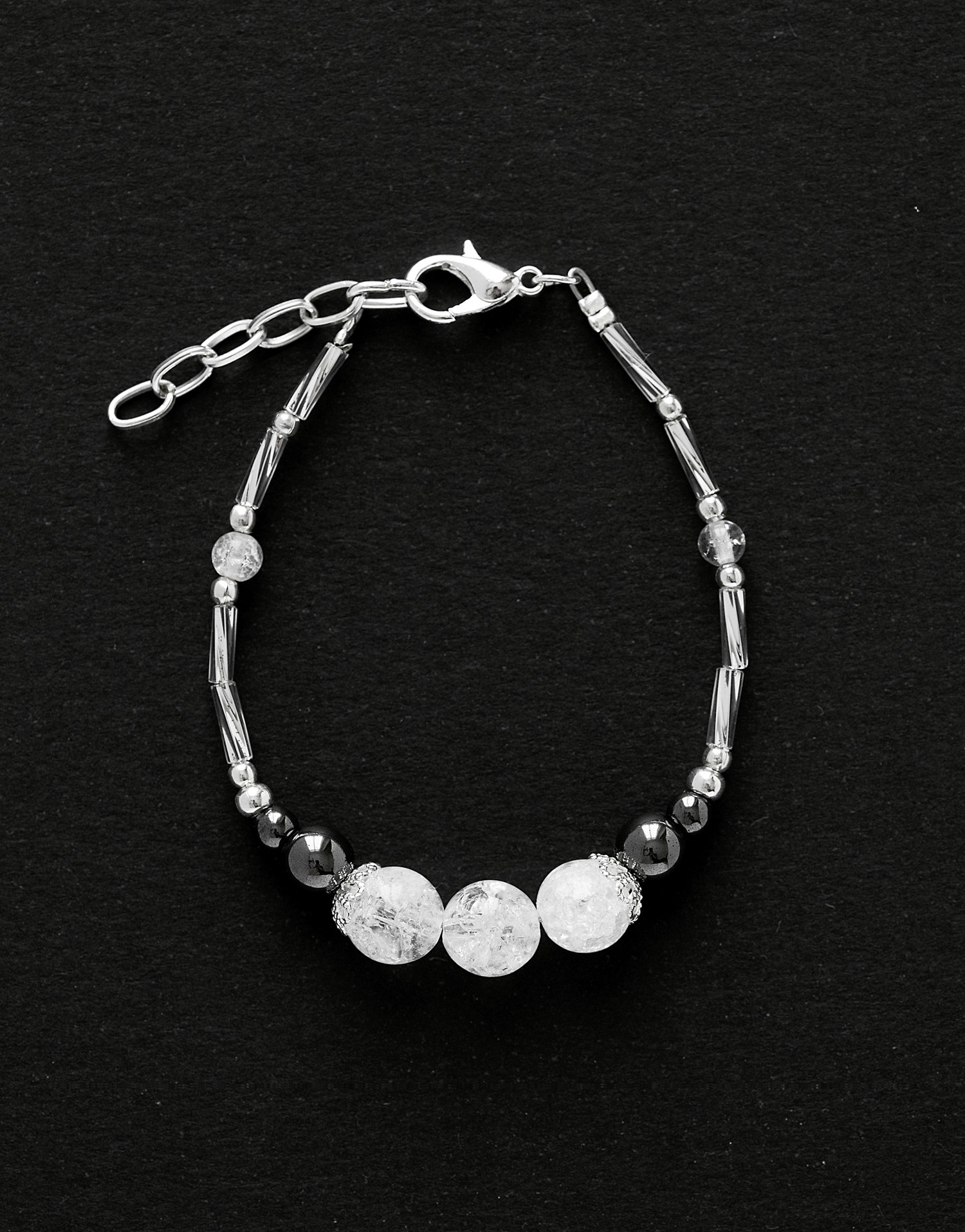 Bracelet Calliope Thalia Rock crystal