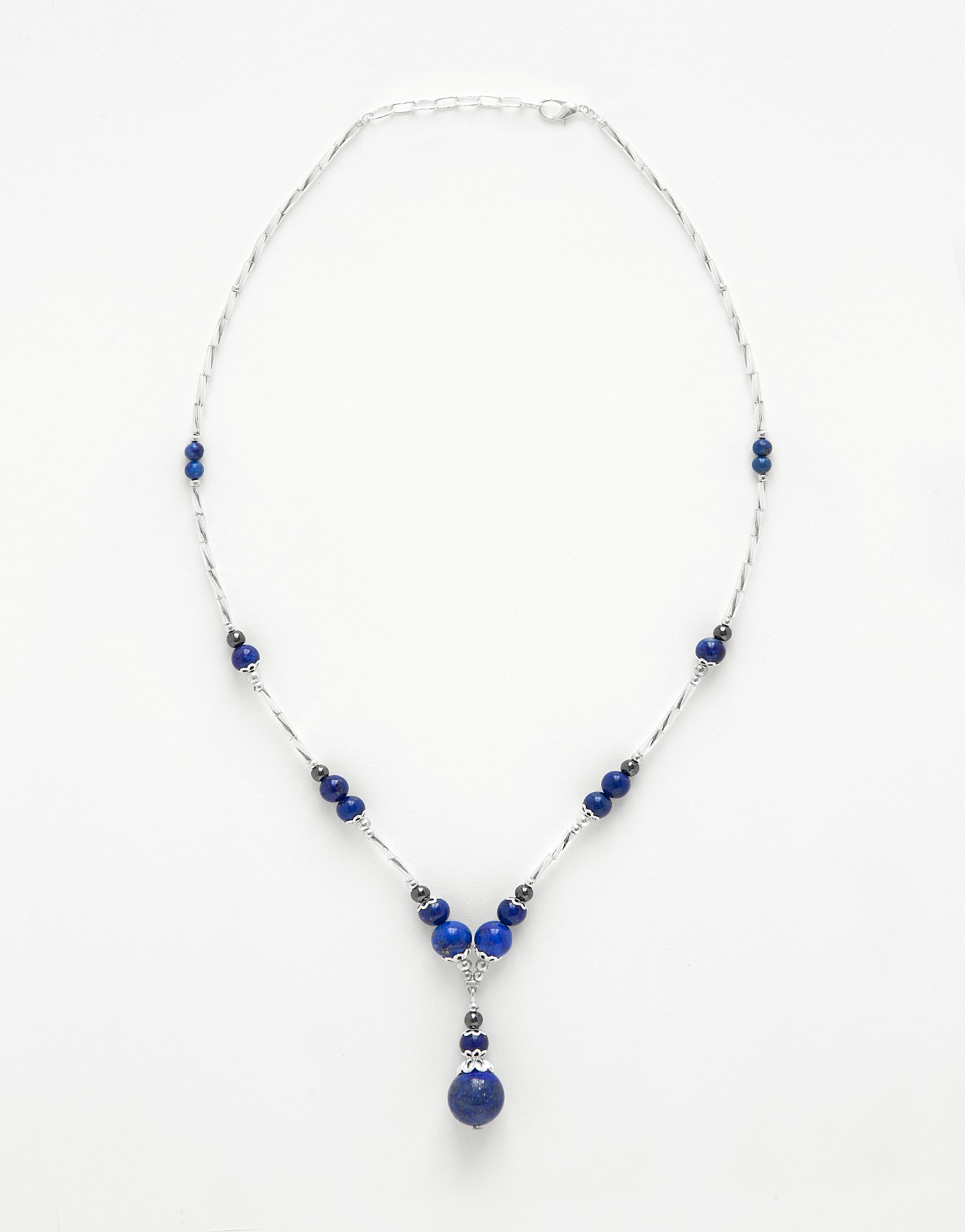 Necklace Calliope Lapis-Lazuli