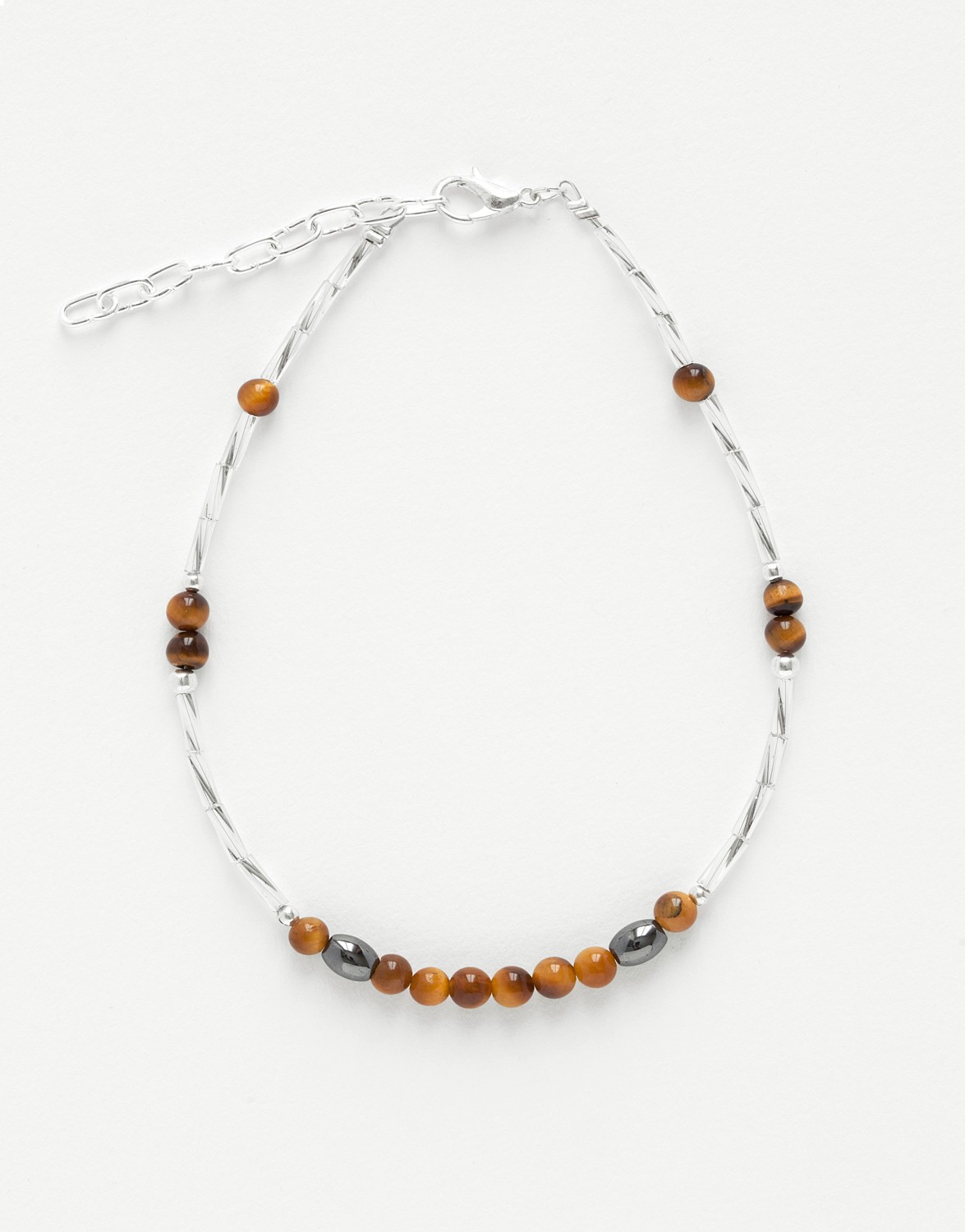 Ankle Bracelet Calliope Thalia Tiger's Eye