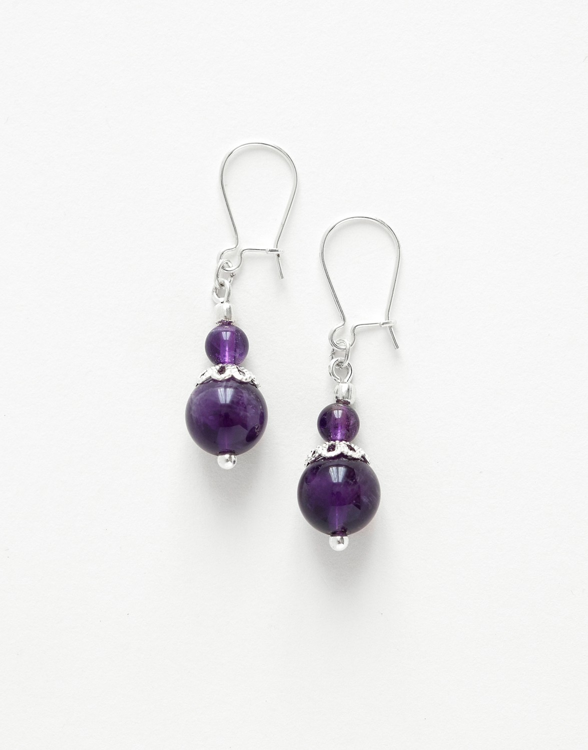 Earrings Thalia Améthyst