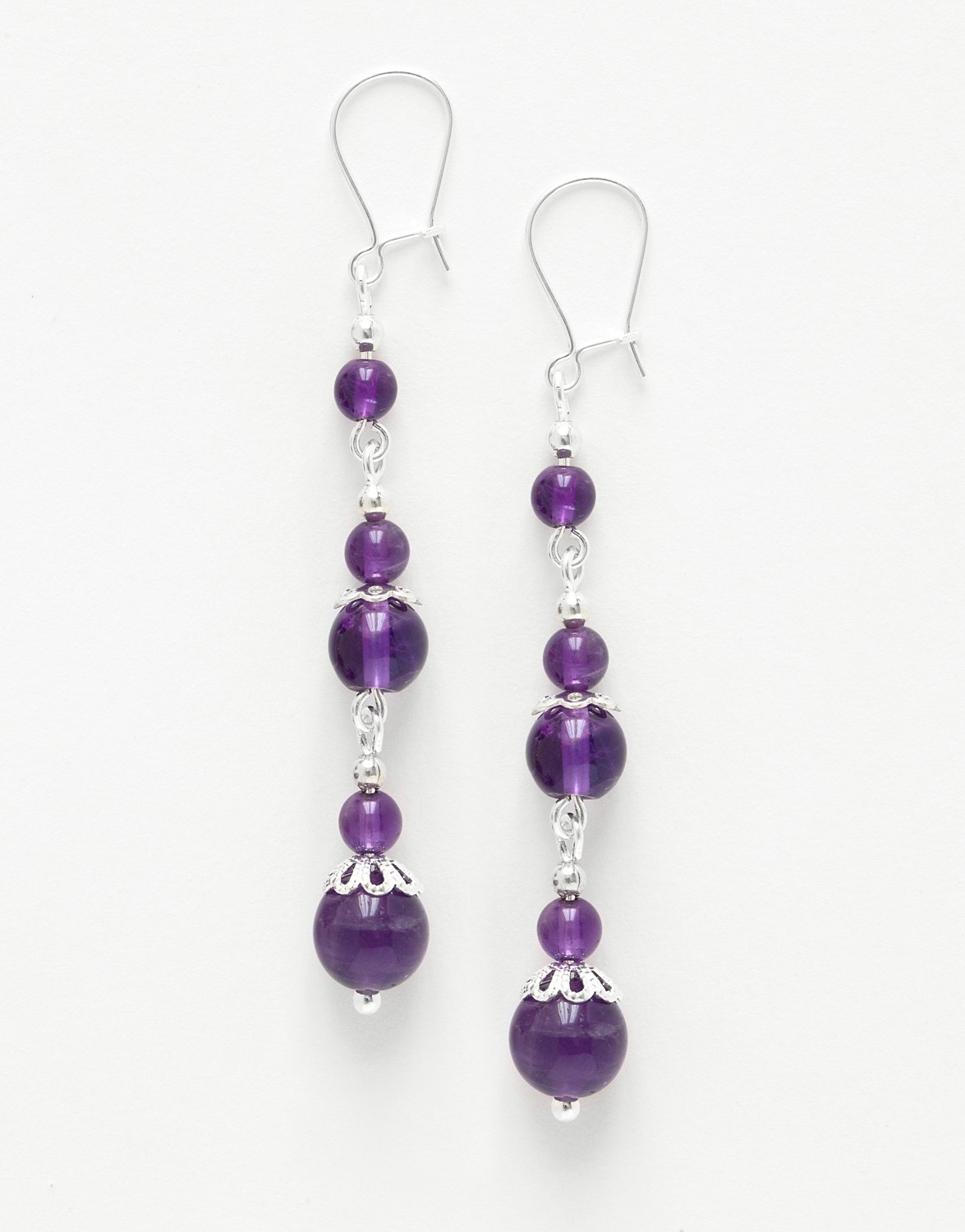 Earrings Thalia Améthyst