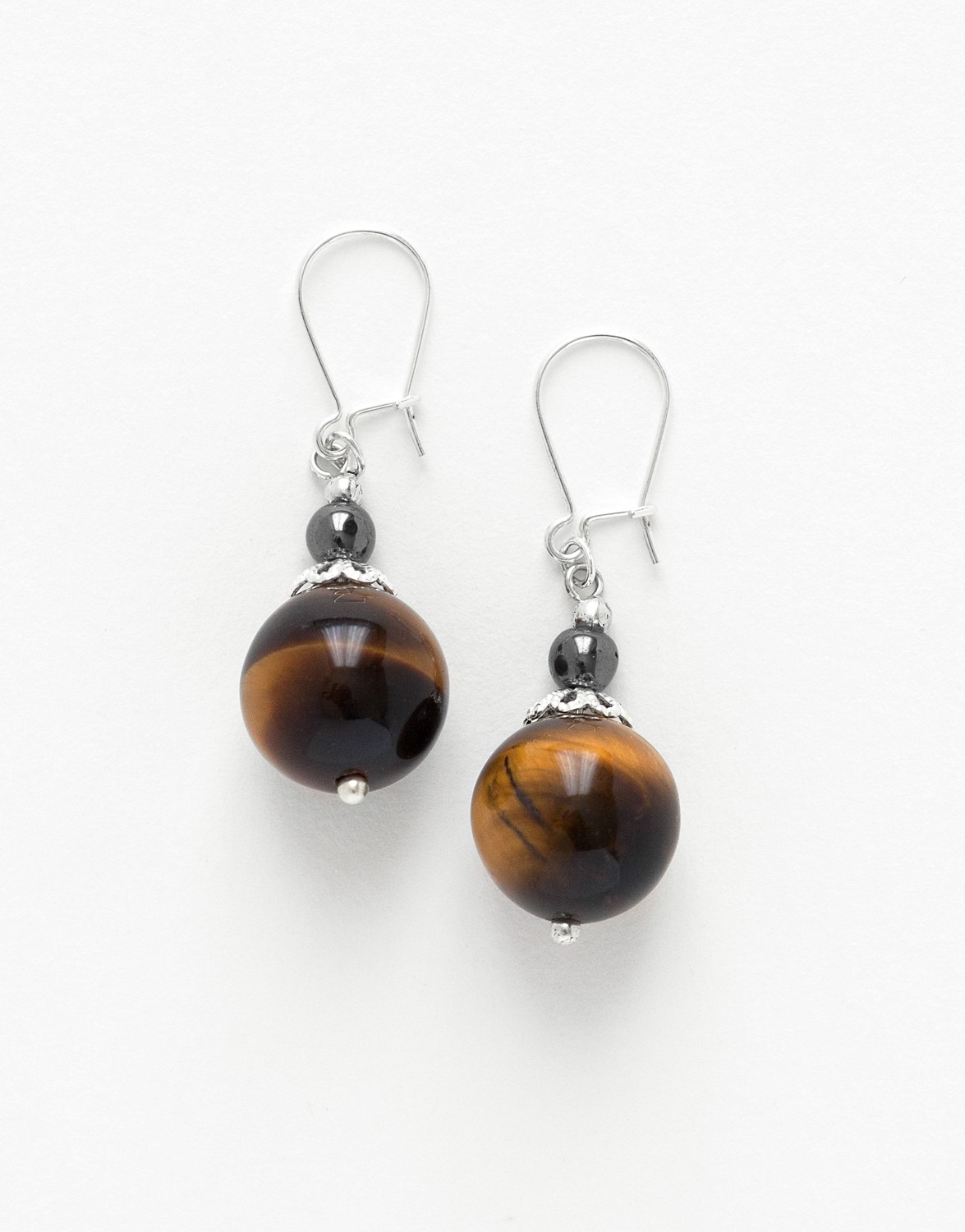 Earrings Calliope Thalia Tiger's Eye