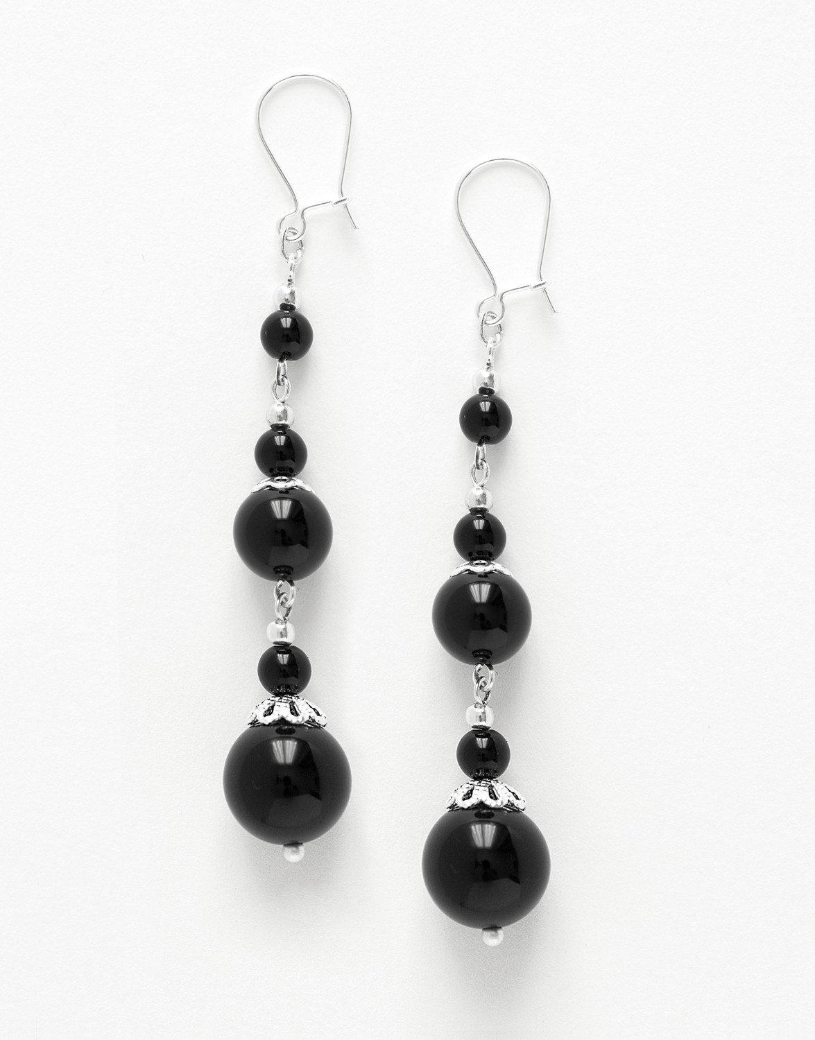 Earrings Thalia black Onyx