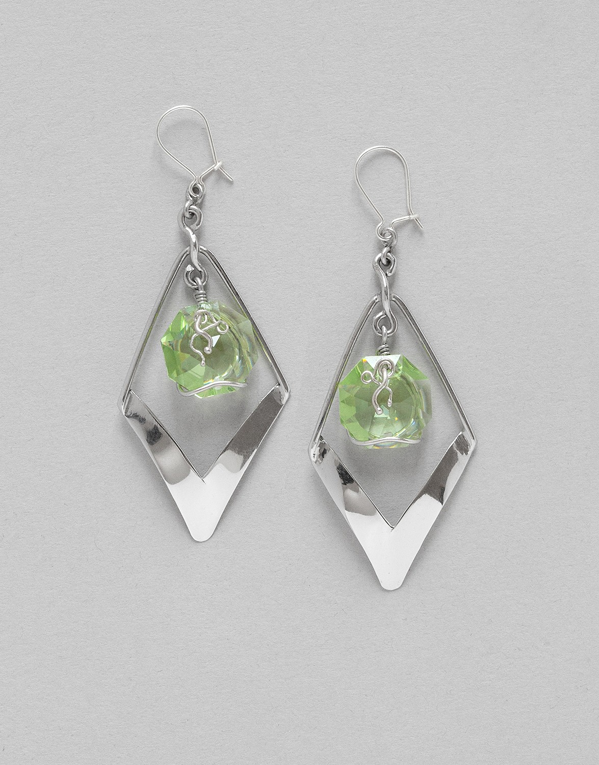 Earrings Swarovski element Uranis