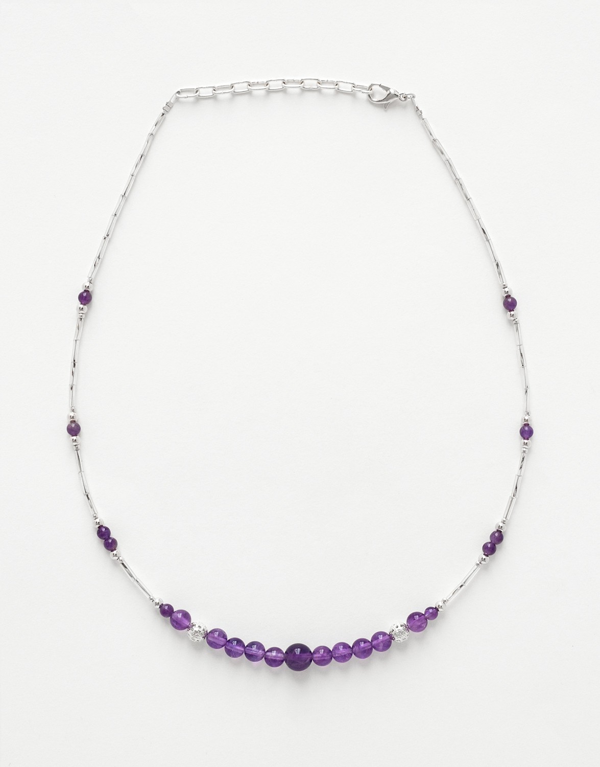 Necklace Thalia Améthyst